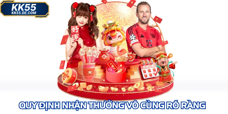 Quy định nhận thưởng vô cùng rõ ràng