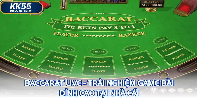 Baccarat live